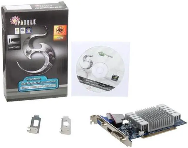 Alt view image 5 of 5 - SPARKLE GeForce 8400 GS 256MB DDR3 PCI Low Profile Ready Graphics Card 700020