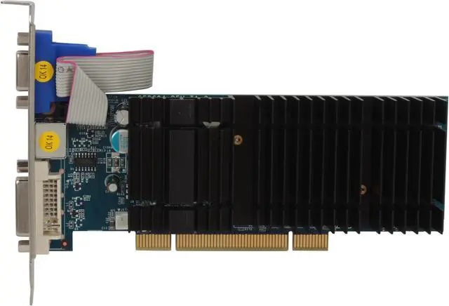 Alt view image 3 of 5 - SPARKLE GeForce 8400 GS 512MB DDR3 PCI Low Profile Graphics Card SFPC84GS512U2LP