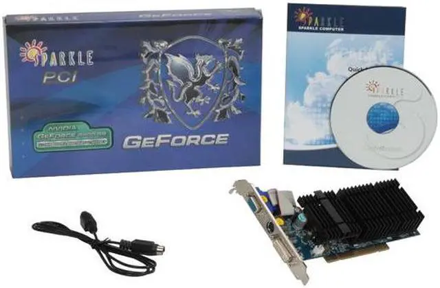 Alt view image 5 of 5 - SPARKLE GeForce 8400 GS 512MB DDR3 PCI Low Profile Graphics Card SFPC84GS512U2LP