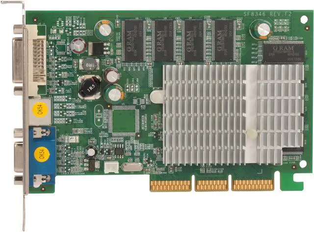 Alt view image 3 of 5 - SPARKLE GeForce FX 5500 256MB DDR AGP 4X/8X Graphics Card SF8855DT