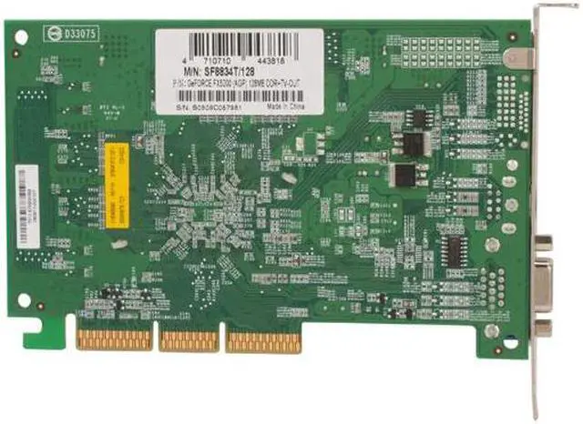 Alt view image 4 of 5 - SPARKLE GeForce FX 5200 128MB DDR AGP 8X Graphics Card SF8834T128