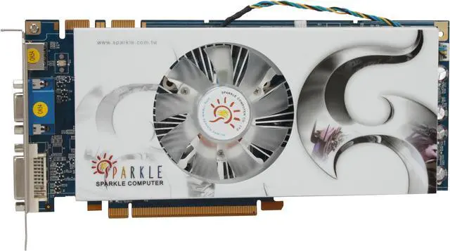 Alt view image 3 of 6 - SPARKLE GeForce 9800 GTX+ 512MB GDDR3 PCI Express 2.0 x16 SLI Support Graphics Card SFPX98GTX+512D3