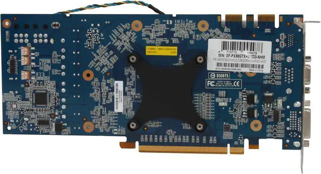 Alt view image 4 of 6 - SPARKLE GeForce 9800 GTX+ 512MB GDDR3 PCI Express 2.0 x16 SLI Support Graphics Card SFPX98GTX+512D3