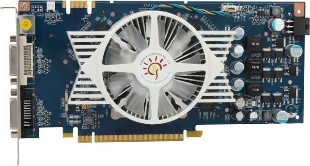 Alt view image 3 of 6 - SPARKLE GeForce 9600 GT 1GB GDDR2 PCI Express 2.0 x16 SLI Support Graphics Card SX96GT1024D2HP