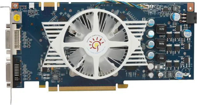 Alt view image 3 of 6 - SPARKLE GeForce 9600 GT 2GB GDDR2 PCI Express 2.0 x16 SLI Support Graphics Card SX96GT2048D2-HP