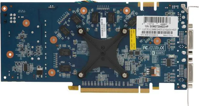 Alt view image 4 of 6 - SPARKLE GeForce 9600 GT 2GB GDDR2 PCI Express 2.0 x16 SLI Support Graphics Card SX96GT2048D2-HP