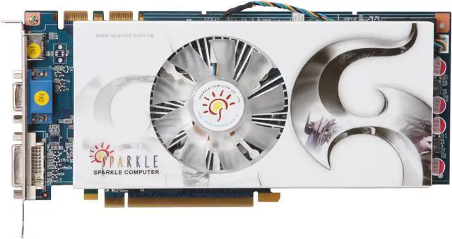 Alt view image 3 of 6 - SPARKLE GeForce 9800 GTX+ 1GB GDDR3 PCI Express 2.0 x16 SLI Support Graphics Card SX98GP1024D3-NM