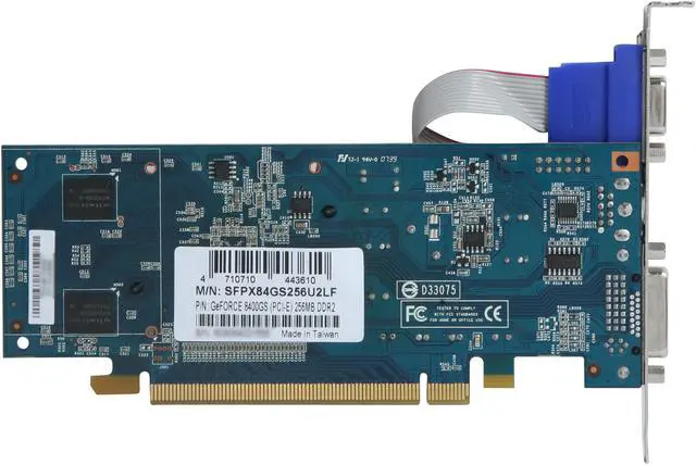 Alt view image 4 of 5 - SPARKLE GeForce 8400 GS 256MB DDR2 PCI Express x16 Low Profile Ready Graphics Card SFPX84GS256U2LF