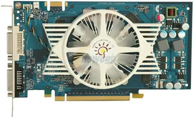 Alt view image 3 of 5 - SPARKLE GeForce 9800 GT 512MB GDDR3 PCI Express 2.0 x16 SLI Support Graphics Card SX98GT512D3G-VP