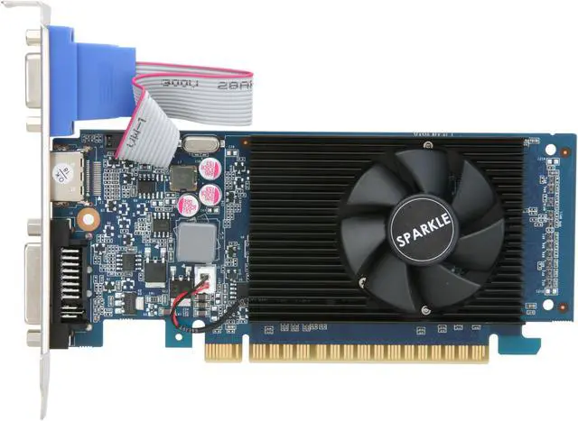 Alt view image 3 of 6 - SPARKLE GeForce 210 512MB DDR3 PCI Express 2.0 x16 Low Profile Ready Graphics Card SXG210512S3L-NM