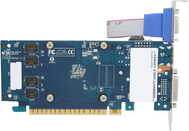 Alt view image 4 of 6 - SPARKLE GeForce 210 512MB DDR3 PCI Express 2.0 x16 Low Profile Ready Graphics Card SXG210512S3L-NM
