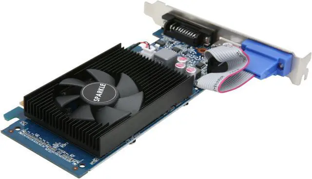 Alt view image 5 of 6 - SPARKLE GeForce 210 512MB DDR3 PCI Express 2.0 x16 Low Profile Ready Graphics Card SXG210512S3L-NM
