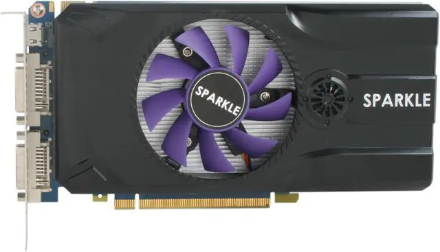 Alt view image 3 of 6 - SPARKLE GeForce GTX 460 (Fermi) 1GB GDDR5 PCI Express 2.0 x16 SLI Support Graphics Card SXX4601024D5UNM
