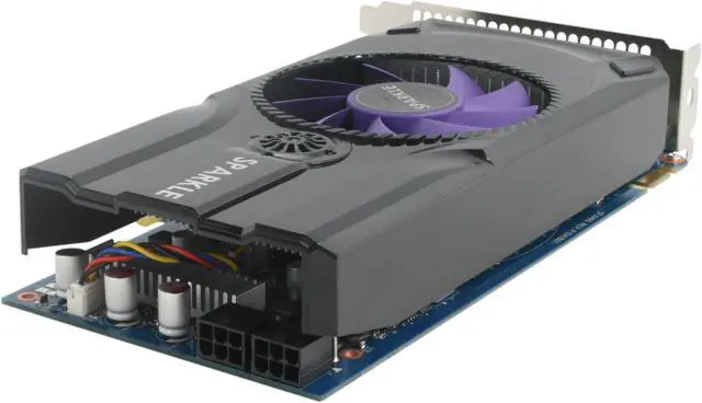 Alt view image 5 of 6 - SPARKLE GeForce GTX 460 (Fermi) 1GB GDDR5 PCI Express 2.0 x16 SLI Support Graphics Card SXX4601024D5UNM