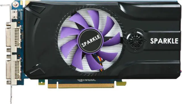 Alt view image 3 of 5 - SPARKLE GeForce GTX 460 (Fermi) 768MB GDDR5 PCI Express 2.0 x16 SLI Support Graphics Card SXX460768D5UNM