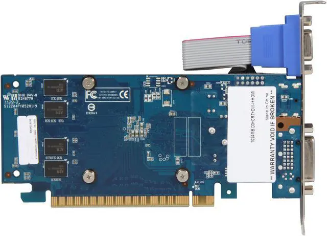 Alt view image 4 of 5 - SPARKLE GeForce 8400 GS 1GB DDR3 PCI Express 2.0 x16 Low Profile Graphics Card SX84GS1024S3LNM