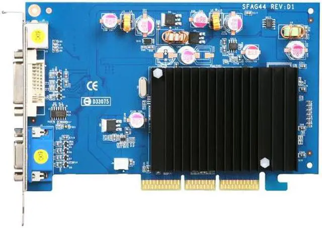 Alt view image 3 of 5 - SPARKLE GeForce 6200 256MB DDR2 AGP 8X Graphics Card 700016