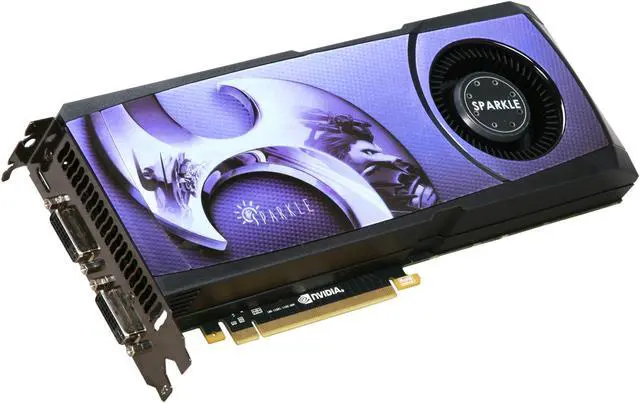 Alt view image 2 of 6 - SPARKLE GeForce GTX 580 (Fermi) 1536MB GDDR5 PCI Express 2.0 x16 SLI Support Graphics Card 700015