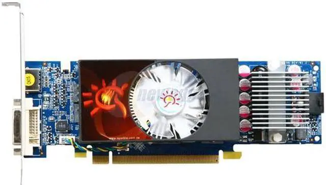 Alt view image 2 of 3 - SPARKLE GeForce 9800 GT 1GB GDDR3 PCI Express 2.0 x16 Low Profile Graphics Card SX98GT1024D3LNM