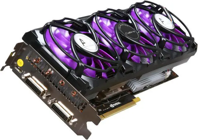 Main image of SPARKLE Calibre Series GeForce GTX 580 (Fermi) 1536MB GDDR5 PCI Express 2.0 x16 SLI Support Graphics Card X580