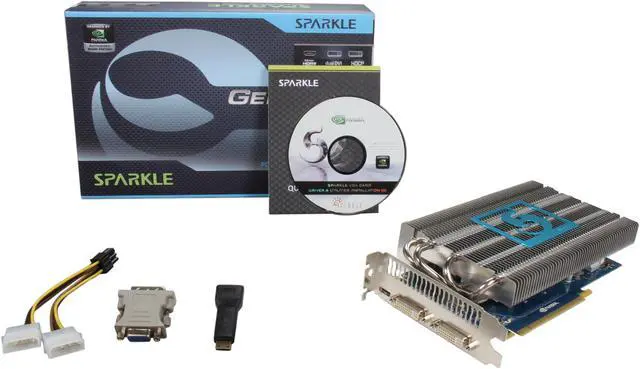 Alt view image 6 of 6 - SPARKLE GeForce GTS 450 (Fermi) 1GB GDDR5 PCI Express 2.0 x16 SLI Support Graphics Card SXS4501024D5SNP