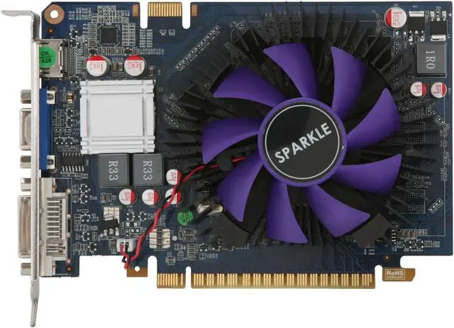 Alt view image 3 of 5 - SPARKLE GeForce GTS 450 (Fermi) 2GB DDR3 PCI Express 2.0 x16 SLI Support Graphics Card SXS4502048S3NM