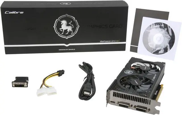 Alt view image 6 of 6 - SPARKLE Calibre Series GeForce GTX 550 Ti (Fermi) 1GB GDDR5 PCI Express 2.0 x16 SLI Support Graphics Card X550 Ti DFL