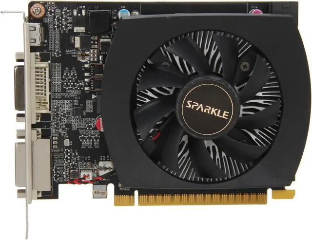 Alt view image 3 of 6 - SPARKLE GeForce GTX 650 Ti 1GB GDDR5 PCI Express 3.0 Graphics Card 700025 (SX650TI1024KD)