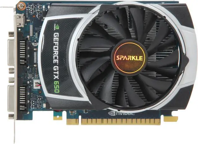 Alt view image 3 of 6 - SPARKLE GeForce GTX 650 1GB GDDR5 PCI Express 3.0 Graphics Card 700026 (SX650C1024KDDA)