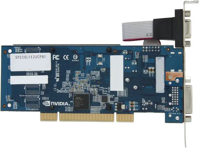 Alt view image 4 of 5 - SPARKLE PCI Series GeForce 210 512MB PCI Graphics Card 700040