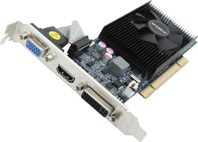 Main image of SPARKLE GeForce GT 610 1GB DDR3 PCI Low Profile Graphics Card 700041(SP610L1024LC)