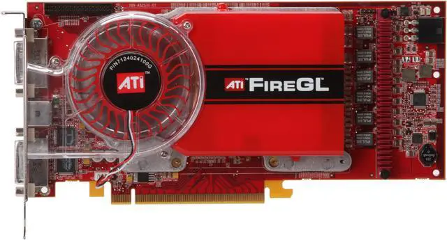 Alt view image 3 of 6 - AMD FireGL V7300 100-505144 512MB 512-bit GDDR3 PCI Express x16 Graphics Card