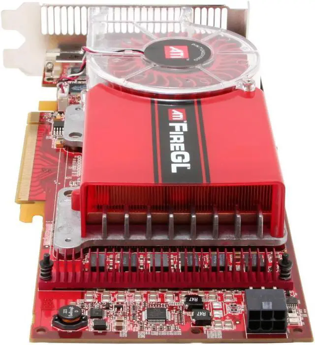 Alt view image 3 of 6 - AMD FireGL V7350 100-505143 1GB 512-bit GDDR3 PCI Express x16 Graphics Card