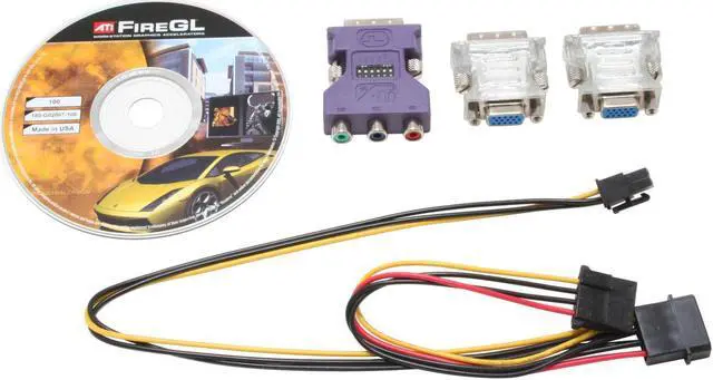 Alt view image 5 of 6 - AMD FireGL V7350 100-505143 1GB 512-bit GDDR3 PCI Express x16 Graphics Card