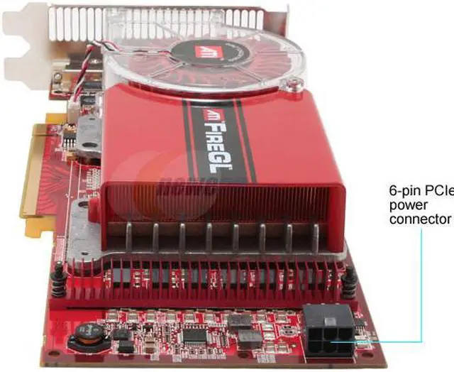 Alt view image 3 of 5 - AMD FireGL V7300 100-505146 512MB 512-bit GDDR3 PCI Express x16 Graphics Card - OEM