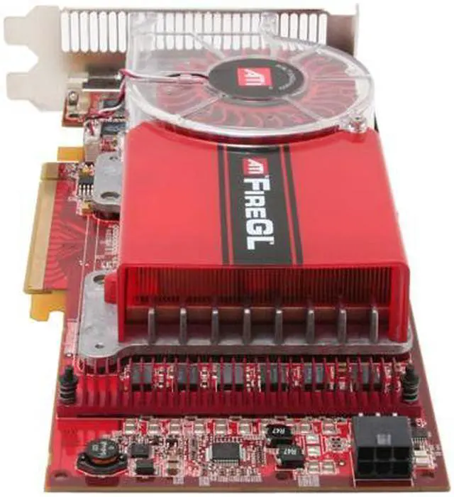 Alt view image 3 of 5 - AMD FireGL V7350 100-505145 1GB 512-bit GDDR3 PCI Express x16 Graphics Card - OEM