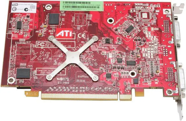 Alt view image 4 of 6 - AMD FireGL V3300 100-505135 128MB GDDR2 PCI Express x16 Graphics Card