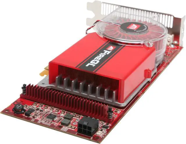 Alt view image 5 of 6 - AMD FireGL V7200 100-505121 256MB 512-bit GDDR3 PCI Express x16 Graphics Card