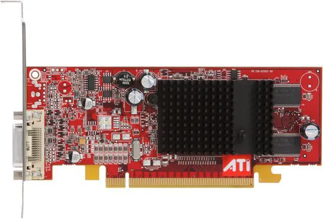 Alt view image 3 of 5 - AMD FireMV 2200 100-505141 128MB DDR PCI Express x16 Graphics Card