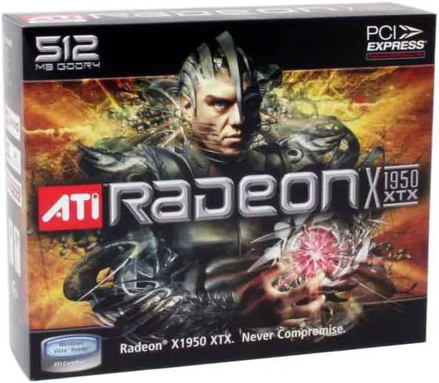 Alt view image 5 of 5 - ATI Radeon X1950XTX 512MB GDDR4 PCI Express x16 CrossFireX Support Graphics Card 100-435843