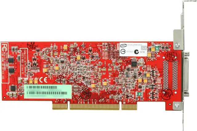 Alt view image 4 of 5 - AMD FireMV 2400 100-505131 128MB DDR PCI Graphics Card - OEM