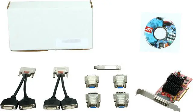 Alt view image 5 of 5 - AMD FireMV 2400 100-505131 128MB DDR PCI Graphics Card - OEM