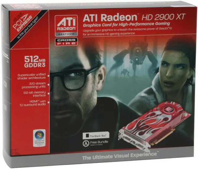 Alt view image 8 of 8 - ATI Radeon HD 2900XT 512MB GDDR3 PCI Express x16 CrossFireX Support Graphics Card 100-435906
