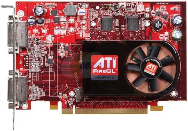 Alt view image 3 of 5 - AMD FireGL V3600 100-505507 256MB 128-bit GDDR2 PCI Express x16 Graphics Card