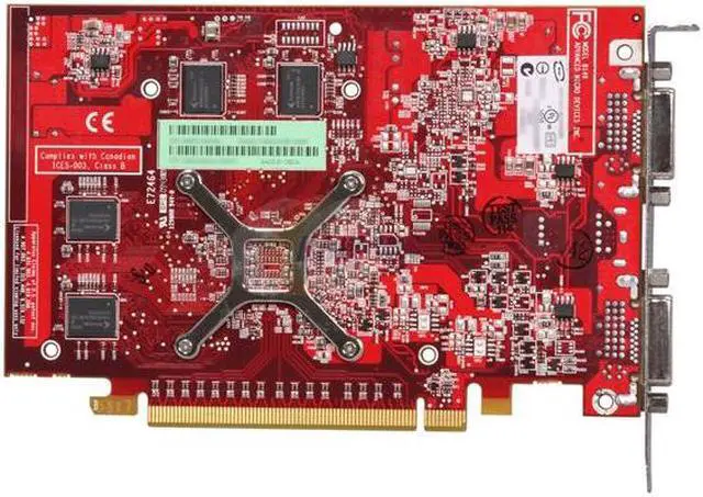 Alt view image 4 of 5 - AMD FireGL V3600 100-505507 256MB 128-bit GDDR2 PCI Express x16 Graphics Card