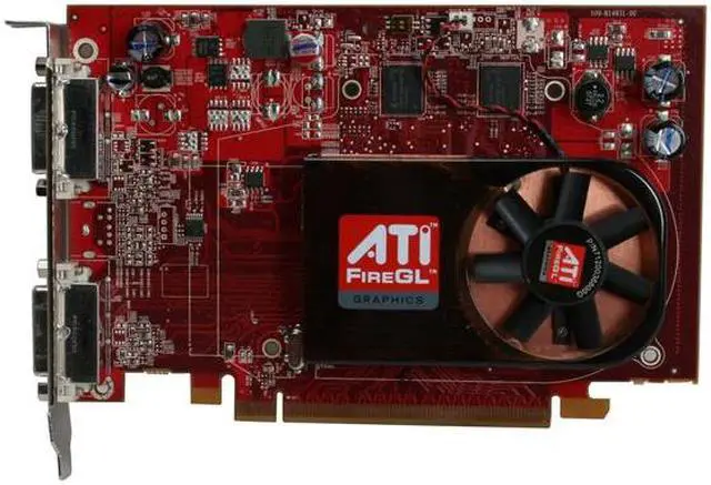 Alt view image 3 of 6 - AMD FireGL V3600 100-505514 256MB PCI Express x16 Graphics Card - OEM