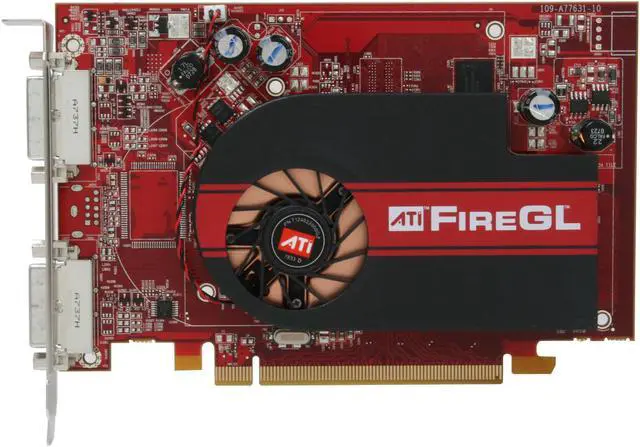 Alt view image 3 of 6 - AMD FireGL V3350 100-505182 256MB GDDR2 PCI Express x16 Graphics Card - OEM