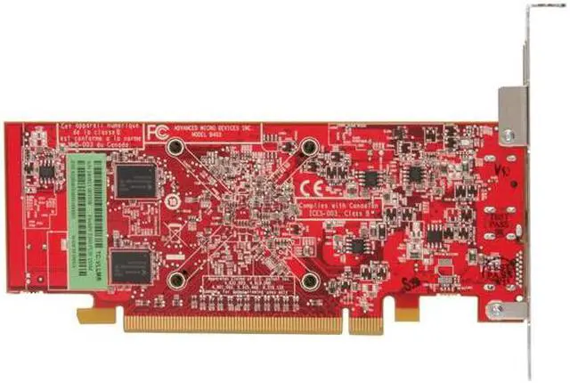Alt view image 4 of 5 - AMD FireMV 2260 100-505534 256MB GDDR2 PCI Express x16 Low Profile Graphics Card - OEM
