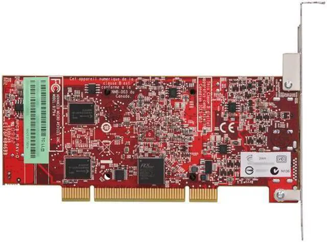 Alt view image 4 of 5 - AMD FireMV 2260 100-505529 256MB GDDR2 PCI Low Profile Graphics Card