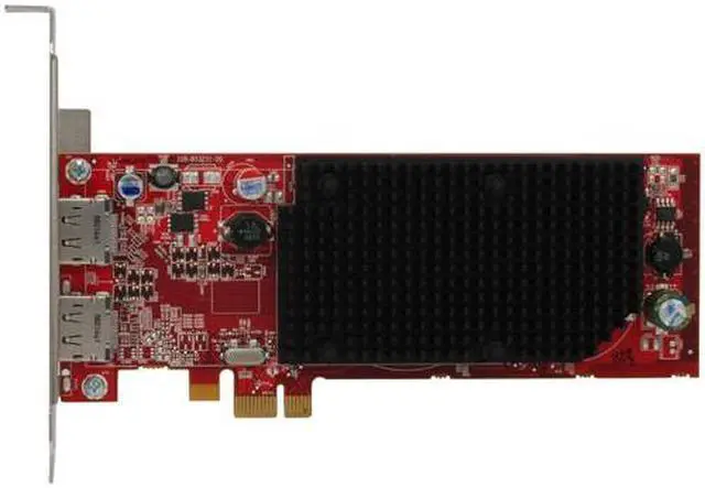 Alt view image 3 of 5 - AMD FireMV 2260 100-505527 256MB GDDR2 PCI Express x1 Low Profile Graphics Card